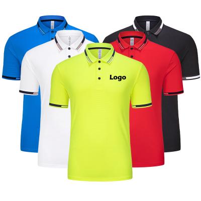 China Wholesale High Quality QUICK DRY DryFit Design Polyester Plus Size Custom T-shirt Men's Plain Logo Polo Shirts for sale