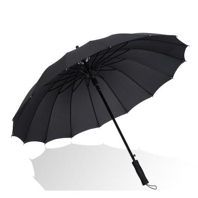 China All In 1 16K EVA Auto Open Custom Single Handle Color Stick Umbrella For Promotion for sale