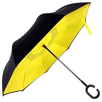 China New Design Hotel and Resort Portable Inverted Umbrella for Outdoor and Car for sale