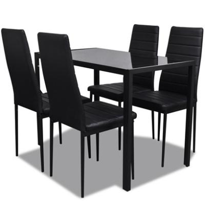 China Cheap Dining Table and 6 Chairs Free Sample Cheap Dining Table Set Modern 12 10 8 Seater Dining Table and Chair Glass Set for Sale for sale