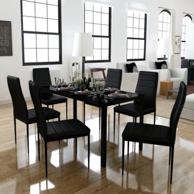 China Cheap dining room table and cheap furniture 12 10 6 chairs free sample modern dining room set glass 8 seater dining table set for sale for sale