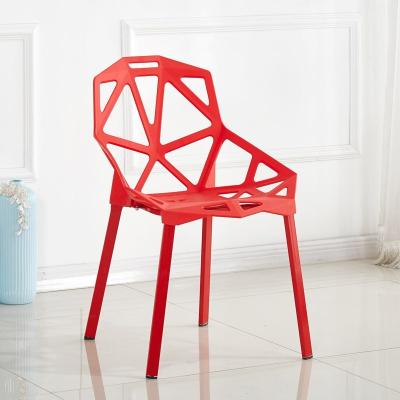 China - Promotional fashion unique stackable metal leg support upholstery chair pp arm lounge chairs imported from china for sale