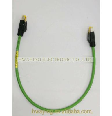 China YASKAWA Mechatrolink- III Industrial Communication Cable (RJ45) JZSP-CM3RR00-00p5-E 0.5m for sale