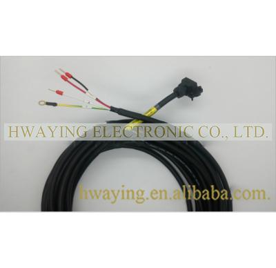 China Industrial Servo High Flexible Fixed Power Cable R88A-CAKA003S OMRON Rig Chain Cable for sale