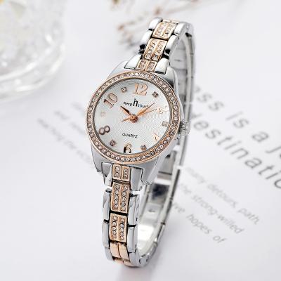 China Women's Small Diamond-studded Waterproof Ladies Watch for sale