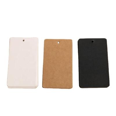 China Viable Wholesale Factory Produces High Grade Custom Clothing Rfid Hang Tags Kraft Paper Logo for sale