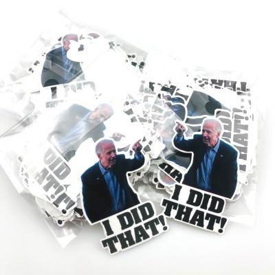 China Biden Pillow I MADE USA Presidential Stickers Are Made By Me Joe Biden Fridge Spoof Stickers for sale