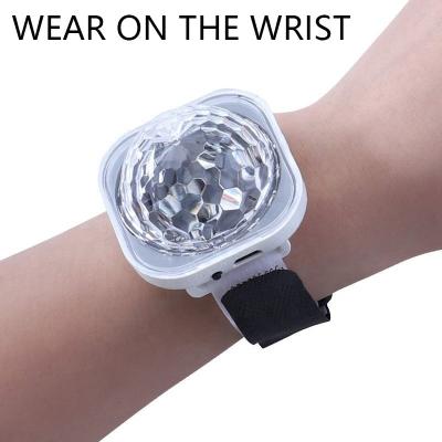 China Disco Ball Watch Party Light Up 6 Color LED Stage Lights With Interior Car Atmosphere Kids Gift Light WATCH for sale