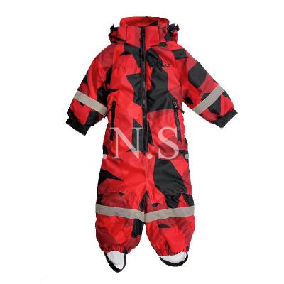 China Breathable Custom Stylish Contrast Color Snow Suit Kids Boy Outwear With Hood Baggie Suit For Winter Skiing And Snow Wear Sportswear for sale