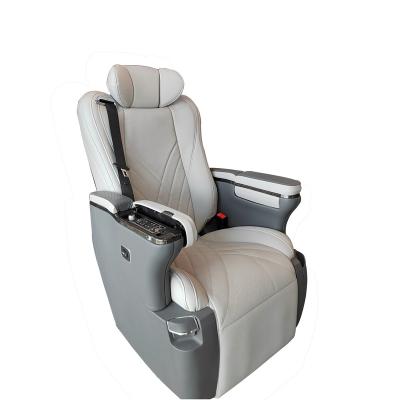 China Alpha Four Sleep Headrest Massage Van Seat Luxury Electric Motorized Rotating Heating Car Seats For Van Minibus RV Savana Hiace Interior Tuning Carnival for sale