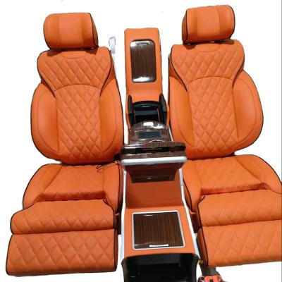 China 1.Electric Upgrade Comfortable Luxury Four-Seat Car Electric Adjustable Four-Seater New Business M-Band Business Seat Interior Body Kit Lexus LX570 Seats Model for sale