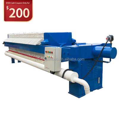 China Chinese Supplier Hotels And Frame Polypropylene Plate Filter Press Machine For Froth Enrichment for sale