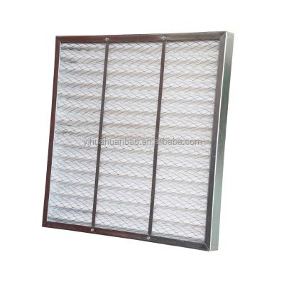 China Filtration 595*595*45mm G4 F5 F7 F9 High Cleanliness Aluminum Frame Pre-Filter Panel Terminal Primary Air Filter For Air Conditioning Fresh Air Filtration for sale