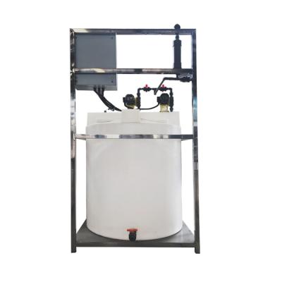 China Hotels Polymer Dissolving And Dosing Feeding Device Flocculant Dosing Machine In Sewage Treatment System for sale