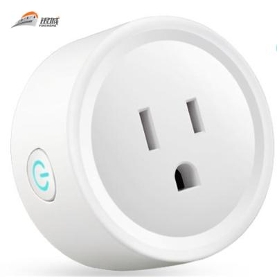 China Alexa Smart Plug Wifi Tuya Smart Socket Voice Remote Control Remote Control Residential/Multi-Purpose Smart Socket Timer for sale