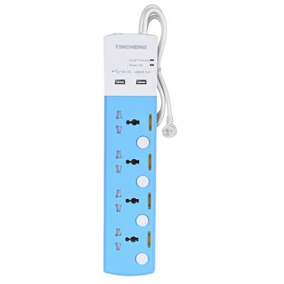 China Factory direct sales universal power strip switch sockets usb residential/multi-purpose electrical safety socket for sale