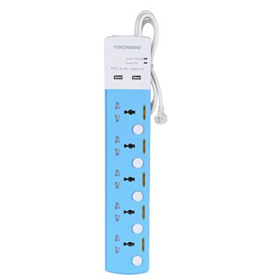 China 2021 latest extension board usb outlet socket overload protection residential/general purpose tomacorrientes zu verkaufen