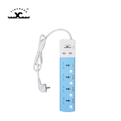 China Madae residential/general purpose in different china switch surge protection power strip with LED indicator from wholesale for sale