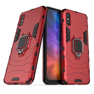 China Luxury For Xiaomi Redmi 9A Bumper Case Cover PC TPU Shockproof Hard Phone Housing for sale