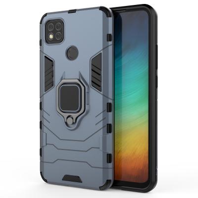 China Luxury Hard Mount Magnetic Holder Car Case For Xiaomi Redmi 9C Skin Phone Cover Shockproof Cases for sale