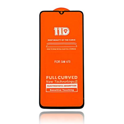 China Wholesale 9H Phone Screen Protector Screen Guard 11D Tempered Glass For Samsung A70 for sale