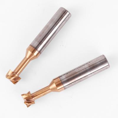 China A cutting tool of a machine. Tool Tungsten Steel CNC T-shaped Flute Countersink Cutter Grooving Cutter Combination Countersink Cutter Cutting Carbon Steel for sale