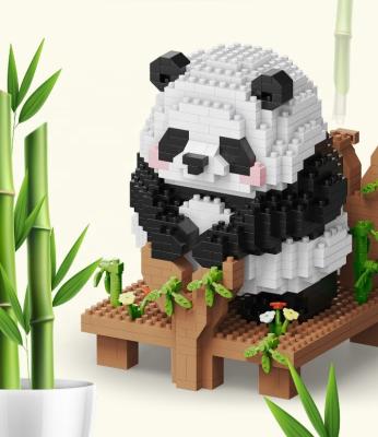 China ABS Plastic Made Panda Building Block Toy for 8 to 13 Years Old Educational Equipment for sale