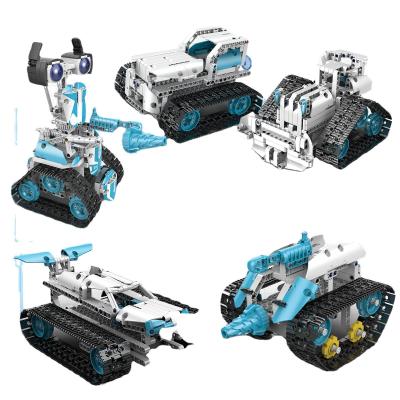 China Induction Remote Control Robot Toy Building Kit for Boys 8-14 Years Old DIY Engineering for sale