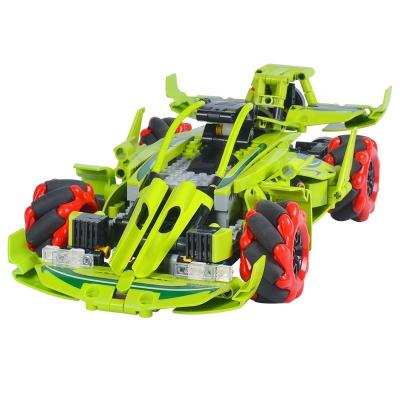 China Unisex Green Fome Building Blocks Remote Control Car Rc Car 10 Km Speed 4x4 High Speed for sale