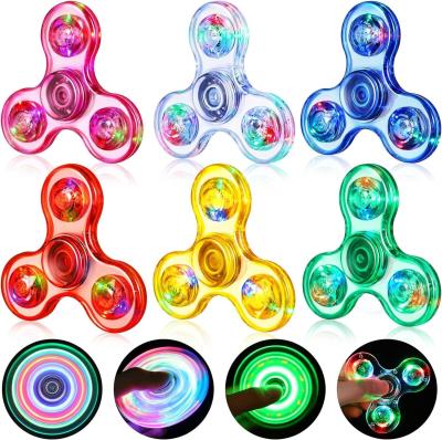 China LED Light Up Fidget Spinners for Kids Party Goodie Bag Stuffers and Pressure Relief for sale