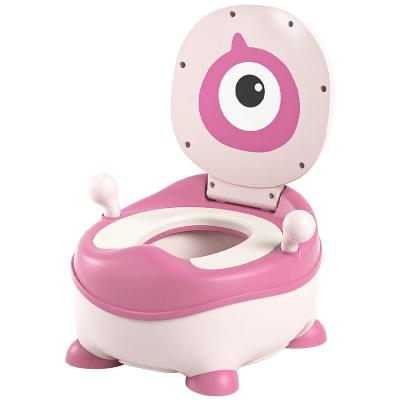 China Plastic Baby Mobile Portable Toilet for Boys Girls Training Splash-Proof Urinal Basin for sale