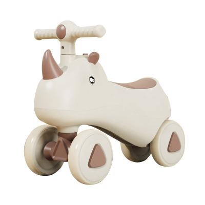 China 12 Inch Metal Children's Scooter Twisted Anti Rollover Sliding Car for 1-3 Year Olds for sale