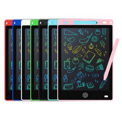 China 12 polegadas Tabuleiro eletrônico de desenho pad para crianças ABS LCD Tablet de escrita aprendizagem infantil à venda