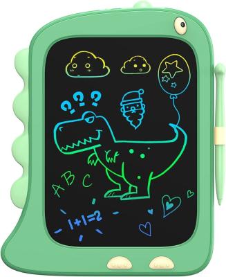 China Unisex 8.5 Inch LCD Doodle Board Toy Green Dinosaur Drawing Pad for Kids 2-6 Years Old for sale