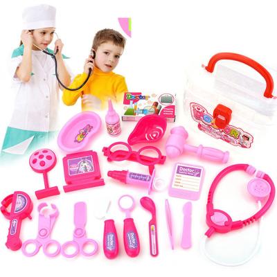 China Functie Pretend Play Toy Set Plastic Kinders Simulatie Tandheelkundige Clinic Medische Kit Te koop