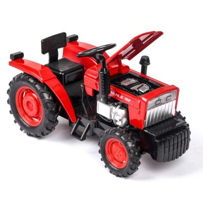 China 1 32 Scale Friction Toy Car Models for Farm Tractor Acousto-Optic Door Opening Children's Toy for sale