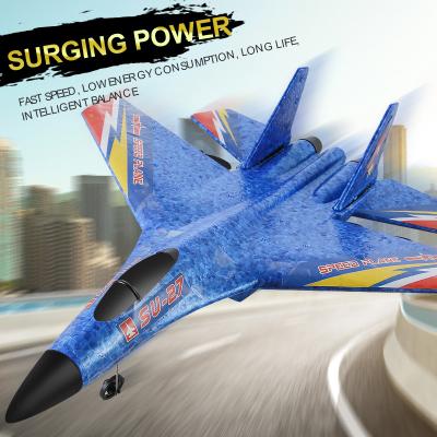 China Remote Control Glider Toy for Children Electric AA Foam Airplane Flying Toy 100m Range for sale