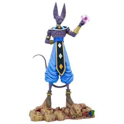 中国 0.2kg ゴッド アニメ ドラゴンボールZ キャラクター BEERUS ビニールモデル 人形 アクションフィギュア トイ 販売のため