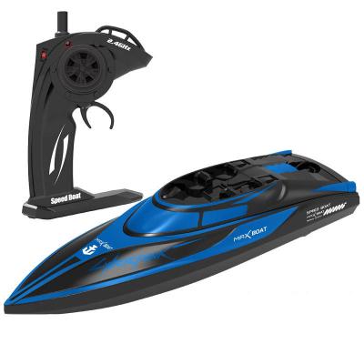 China 20 KPH High Speed Remote Control Water Play Electric Boats with Plastic Material for sale