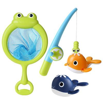 China Unisex Bath Time Bathtub Toy for Toddlers Baby Kids Infant Fish Set Age 18months and up for sale