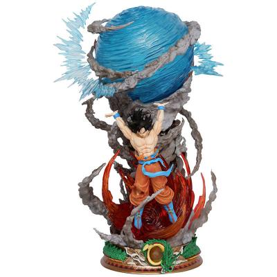 China Interactive Super Spirit Bomb Model PVC Statue Figurines for 0-24 Months Age Range for sale