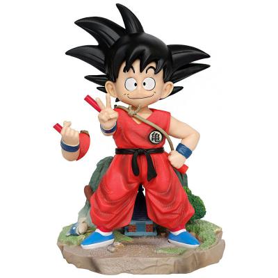 China Interactive Action Figures Heroes GOKU Training Outfit Model Decoration for Unisex for sale