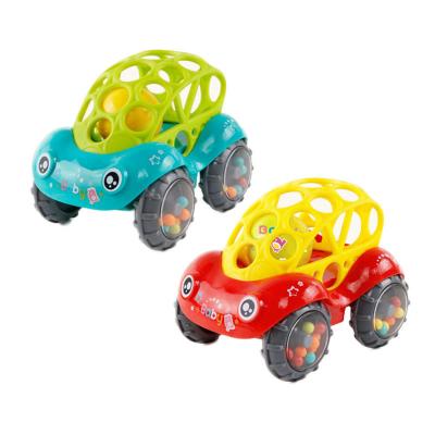 China Unisex Baby Car Ring Grip Soft Rubber Toy for Hand Grasping 0-3 Months Educational for sale