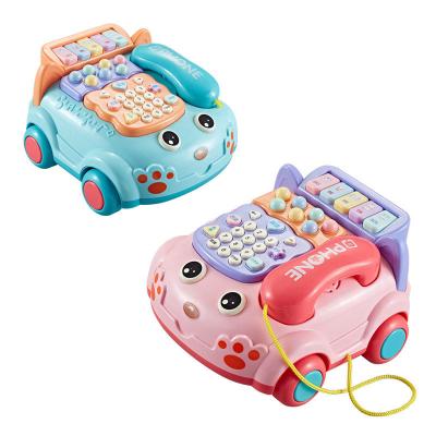 China Children's Cartoon Music Phone Toy for Pretend Play and Interactive Early Education for sale