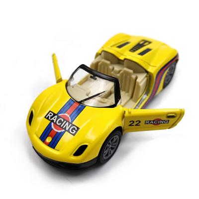 China Unisex 1 46 Scale Alloy Toys Simulation Rebound Racing Cars Model with Opening Doors for sale