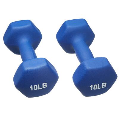 China Neoprene Dumbbell Dumbbell Hand Weights Neoprene Coated Exercise And Fitness Dumbbell For Home Gym for sale