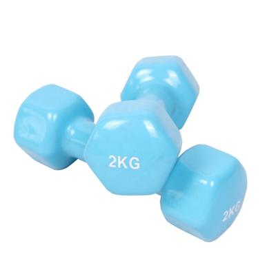 China Hot Selling Neoprene Dumbbell Vinyl Coated Dumbbell Home Gym Dumbbells for sale