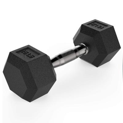 China Dumbbell Dumbbell Black Hex (15lb) for sale