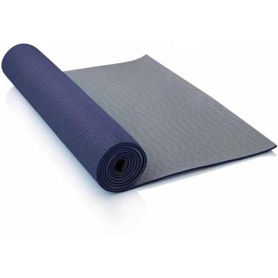 China Hot Non-Slip Premium Reversible Double Layer Yoga Mat For Pilates Exercise PVC Floor Mat Gym Equipment Yoga And Home for sale