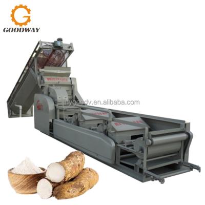 China Cassava Starch Extraction Machine / Potato Snacks Plant Cassava Grinder Starch Extractor for sale